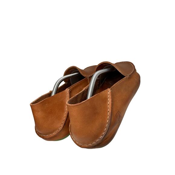 Sperry Wave Driver Mens 11 M Brown Leather Venetian Slip-On Loafer Shoes Preppy - Picture 16 of 16